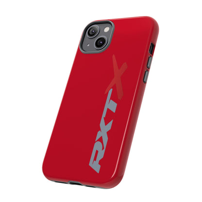 RXTX Tough Phone Case Protective Cover - iPhone Samsung Google Pixel Red
