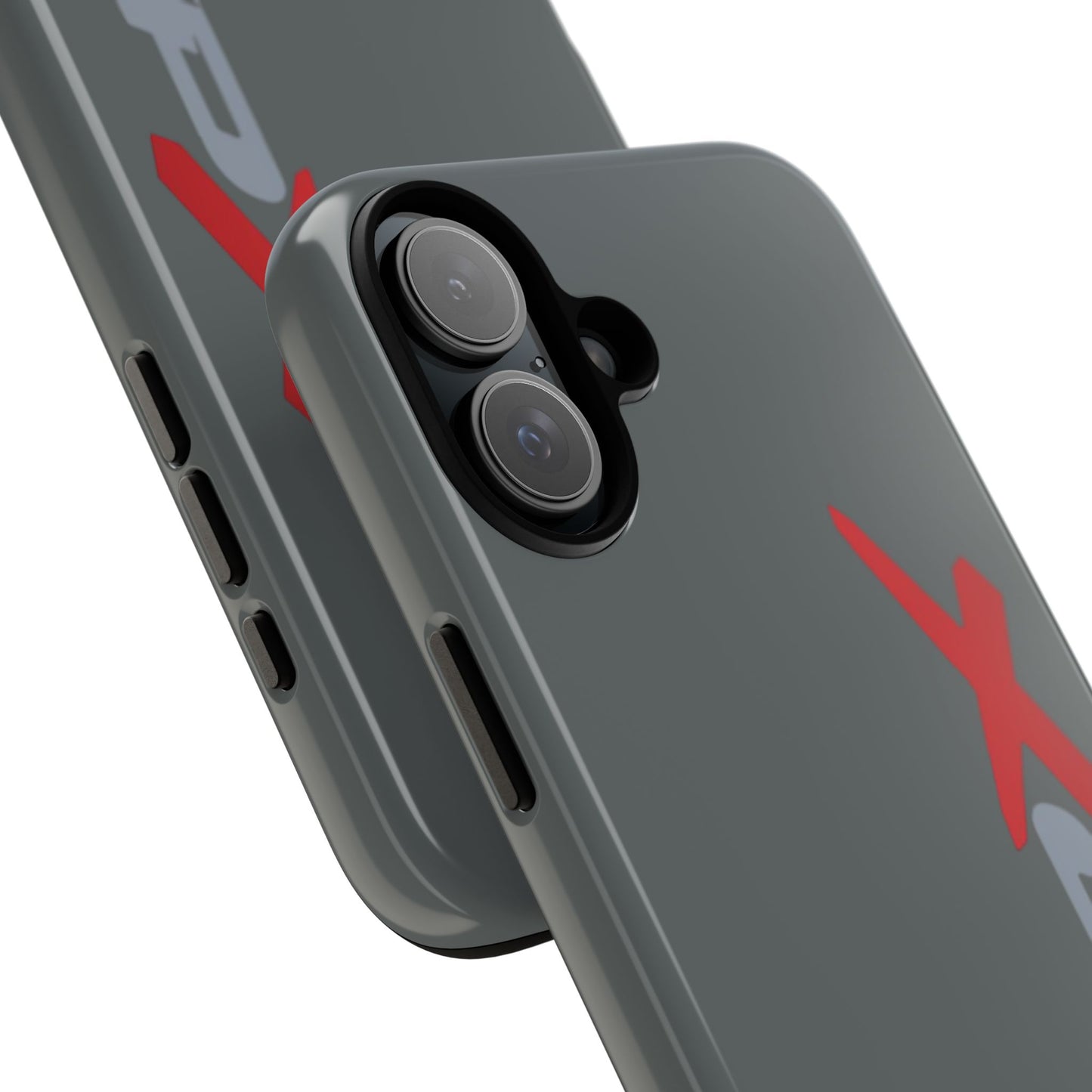 RXPX Tough Phone Case Protective Cover - iPhone Samsung Google Pixel - Grey