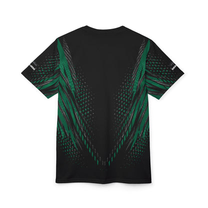 SeaDoo RXPX X-Team Cyber Racing Dri Fit Tee — Apex Racing Green & Carbon Fiber All-Over Print