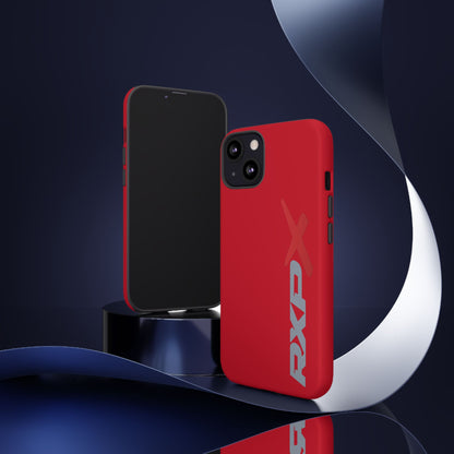 RXPX Tough Phone Case Protective Cover - iPhone Samsung Google Pixel - Red