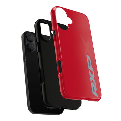 RXPX Tough Phone Case Protective Cover - iPhone Samsung Google Pixel - Red