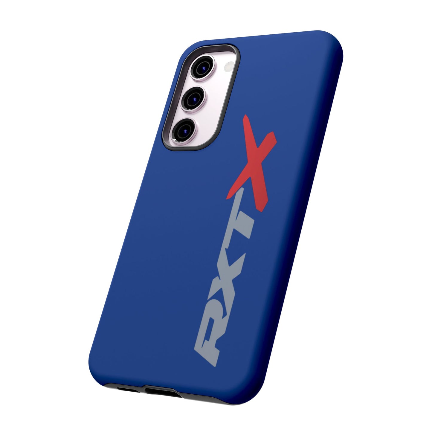 RXTX Tough Phone Case Protective Cover - iPhone Samsung Google Pixel Dark Blue