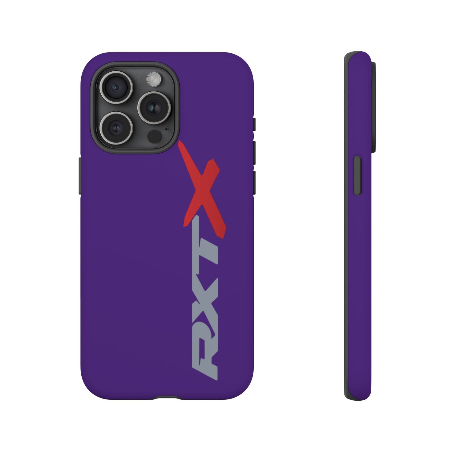 RXTX Tough Phone Case Protective Cover - iPhone Samsung Google Pixel Purple