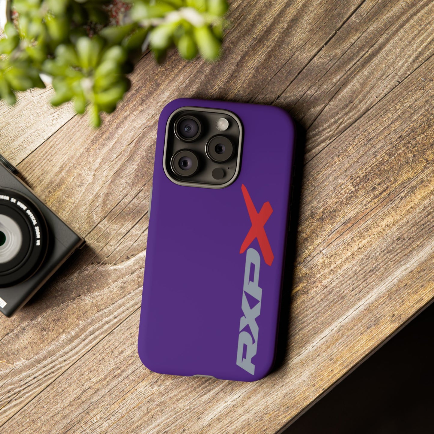 RXPX Tough Phone Case Protective Cover - iPhone Samsung Google Pixel - Purple