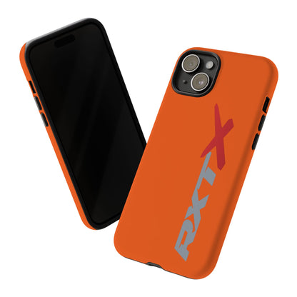 RXTX Tough Phone Case Protective Cover - iPhone Samsung Google Pixel Orange