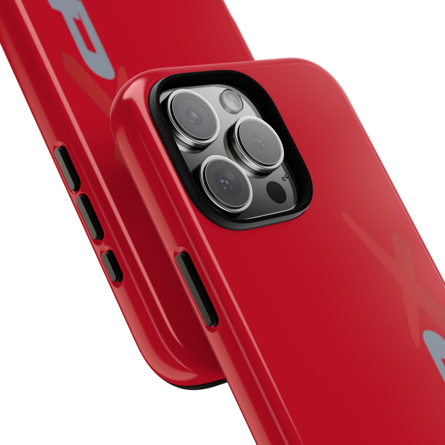 RXPX Tough Phone Case Protective Cover - iPhone Samsung Google Pixel - Red