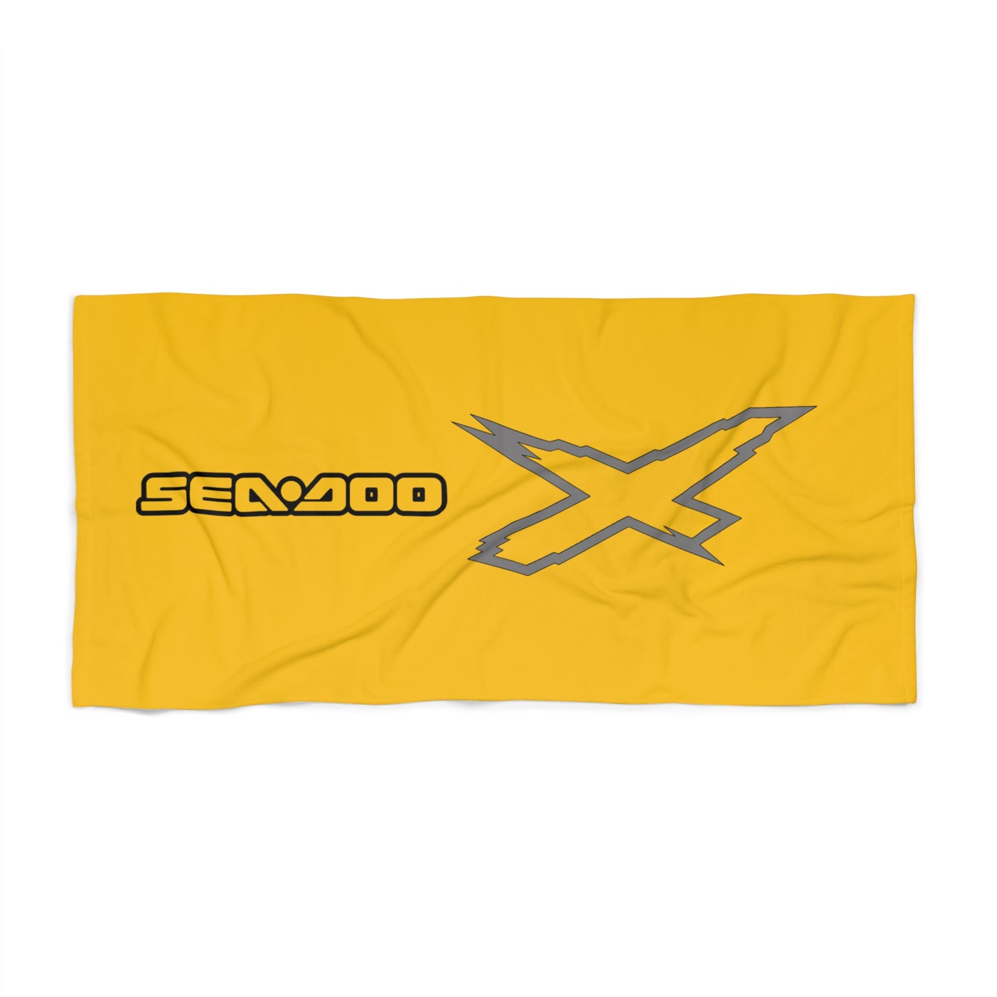 X-Team Performance Surf Beach Towel — Pool & Beach Towel Yellow/Steel
