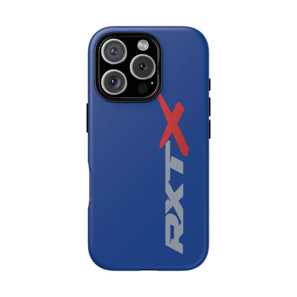 RXTX Tough Phone Case Protective Cover - iPhone Samsung Google Pixel Dark Blue