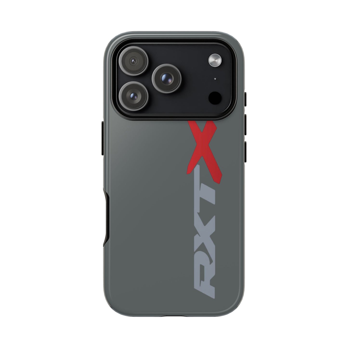 RXTX Tough Phone Case Protective Cover - iPhone Samsung Google Pixel -Dark Grey