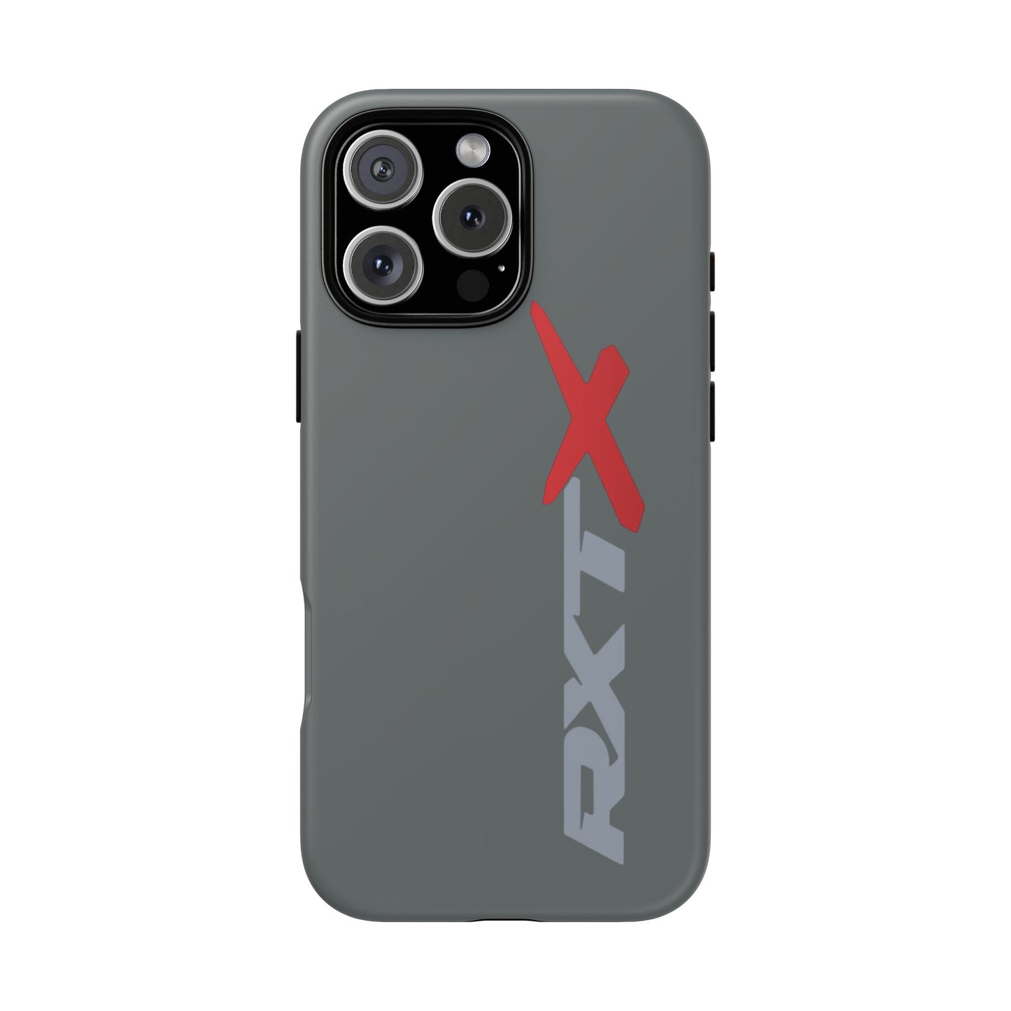 RXTX Tough Phone Case Protective Cover - iPhone Samsung Google Pixel -Dark Grey