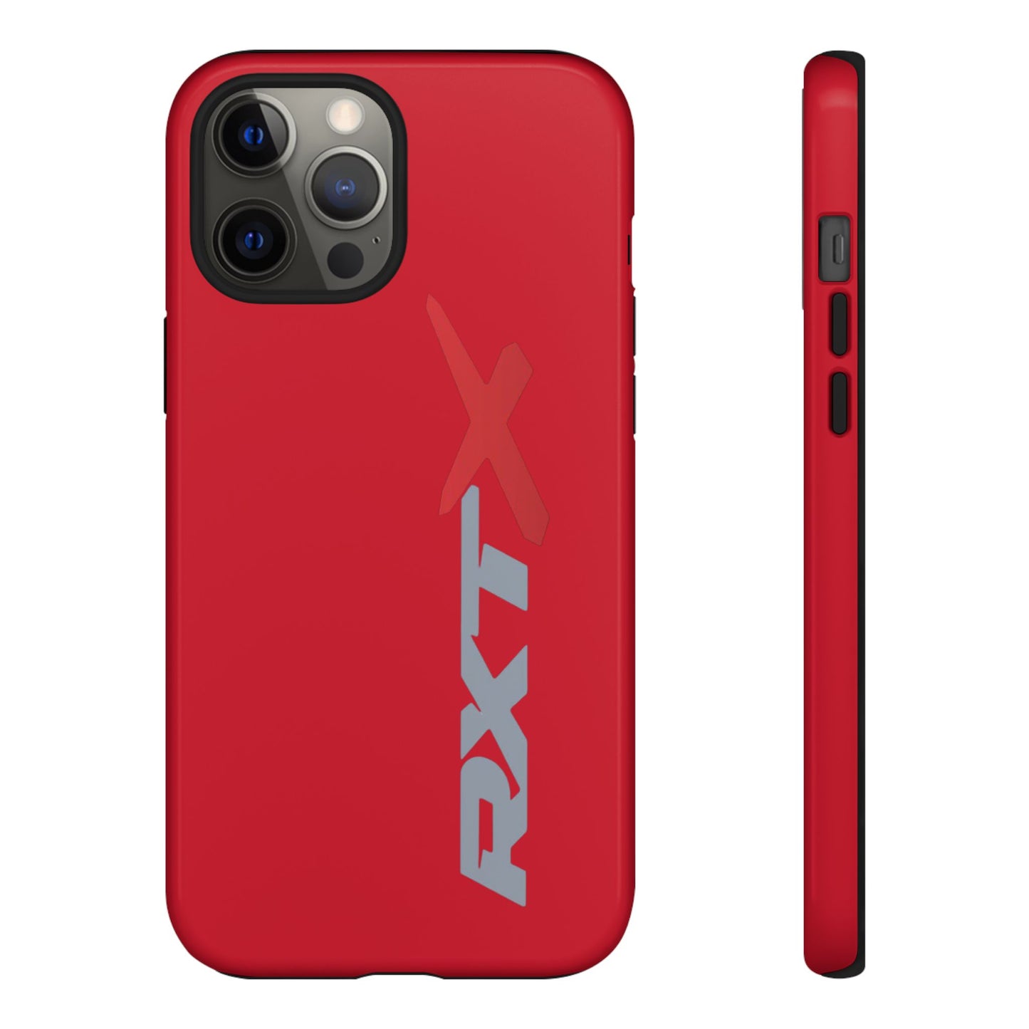RXTX Tough Phone Case Protective Cover - iPhone Samsung Google Pixel Red