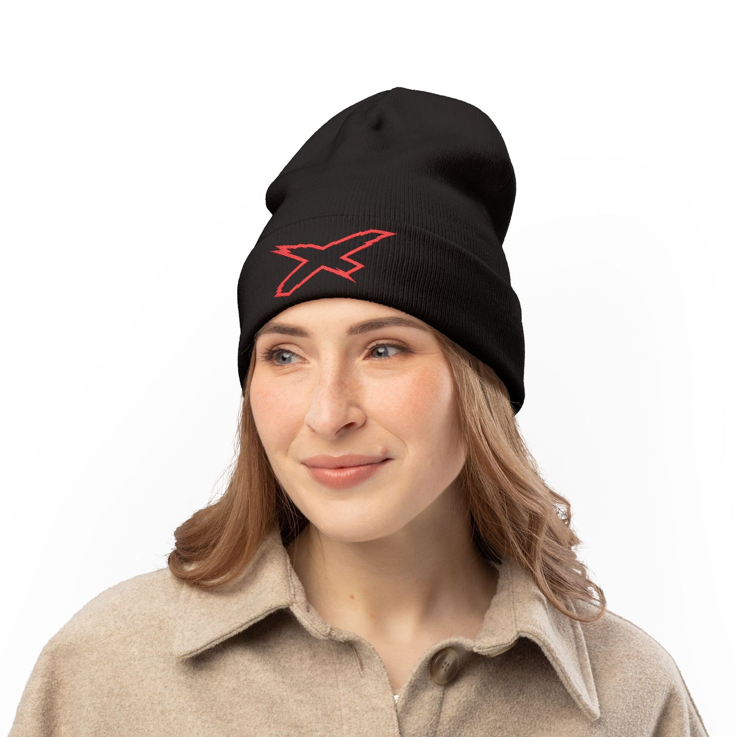 X-Team Knit Beanie — Embroidered Winter Hat