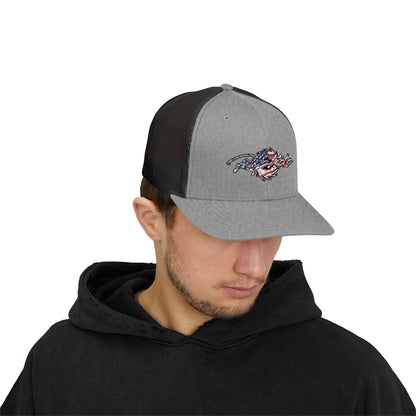Riptide USA 250 Trucker Cap - American Flag Snapback Hat