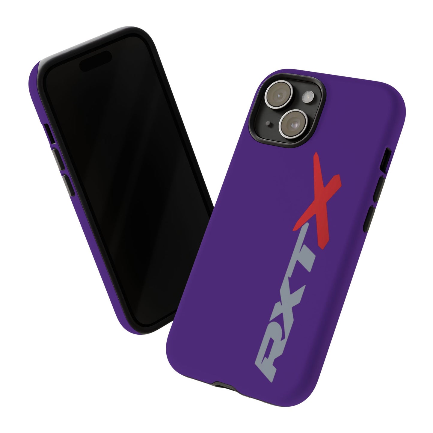 RXTX Tough Phone Case Protective Cover - iPhone Samsung Google Pixel Purple