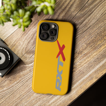 RXTX Tough Phone Case Protective Cover - iPhone Samsung Google Pixel Millenium Yellow