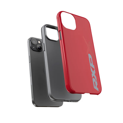 RXPX Tough Phone Case Protective Cover - iPhone Samsung Google Pixel - Red