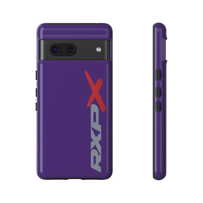 RXPX Tough Phone Case Protective Cover - iPhone Samsung Google Pixel - Purple