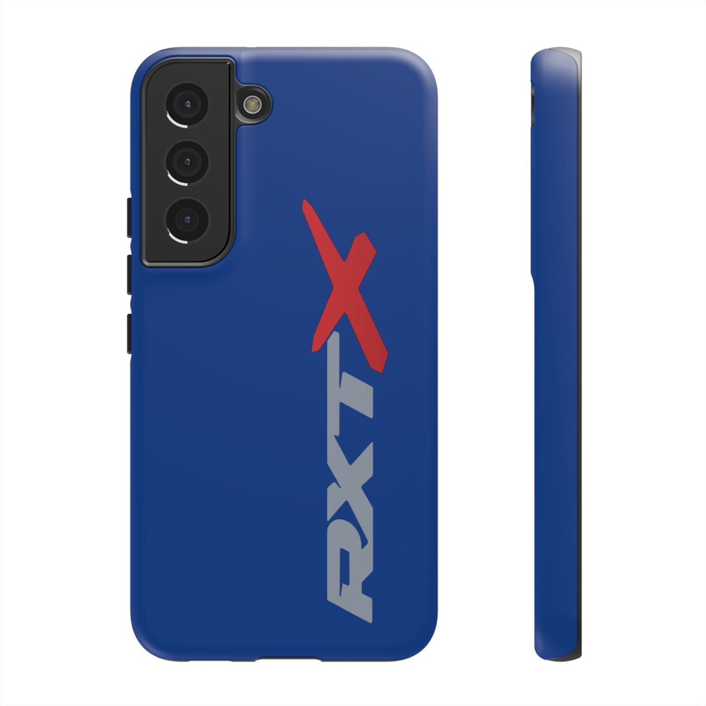 RXTX Tough Phone Case Protective Cover - iPhone Samsung Google Pixel Dark Blue