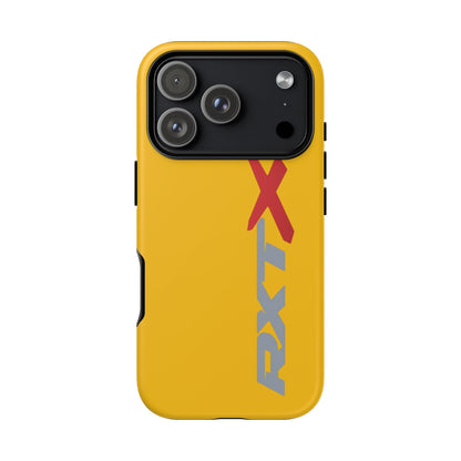 RXTX Tough Phone Case Protective Cover - iPhone Samsung Google Pixel Millenium Yellow