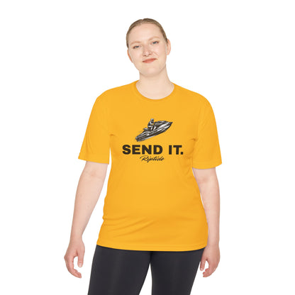 Riptide Send It Performance Dri Fit Tee — Moisture‑Wicking Athletic Shirt