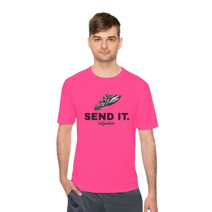 Riptide Send It Performance Dri Fit Tee — Moisture‑Wicking Athletic Shirt