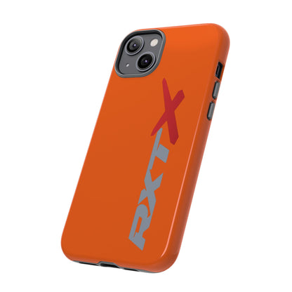 RXTX Tough Phone Case Protective Cover - iPhone Samsung Google Pixel Orange