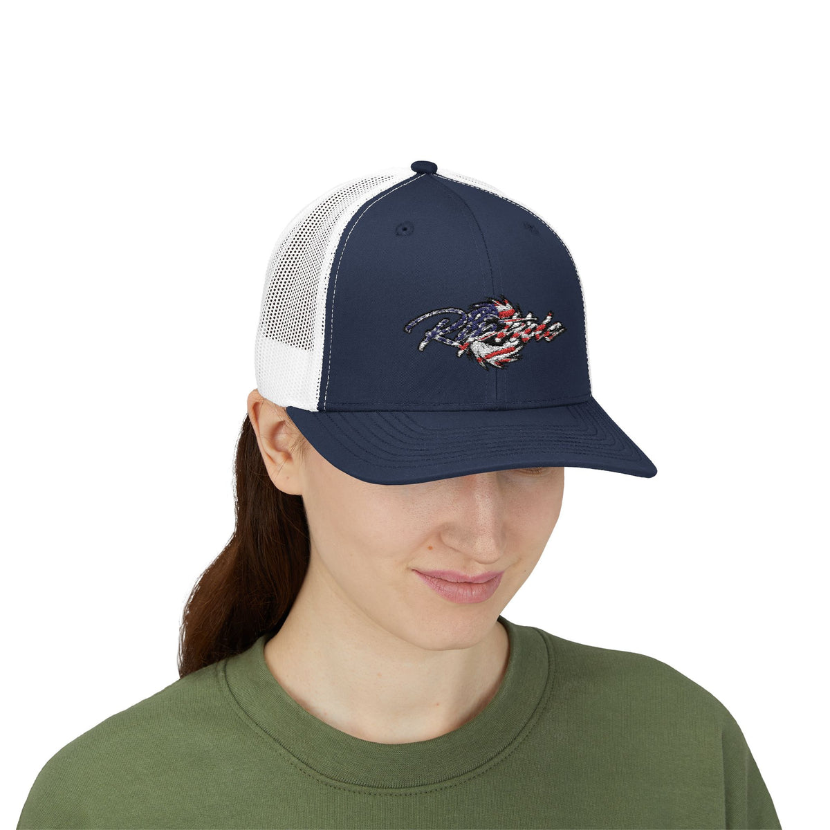 Riptide USA 250 Trucker Cap - American Flag Snapback Hat