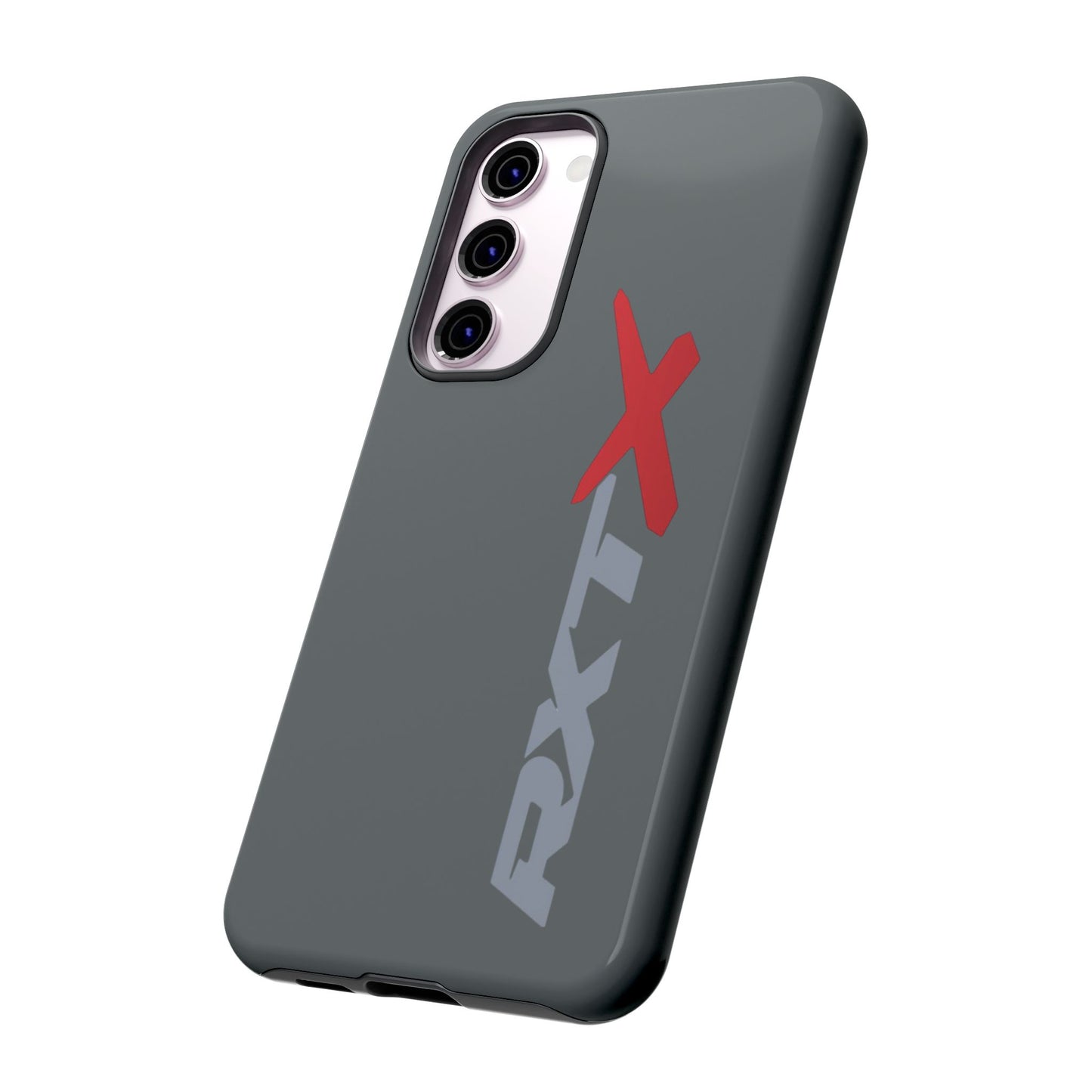 RXTX Tough Phone Case Protective Cover - iPhone Samsung Google Pixel -Dark Grey
