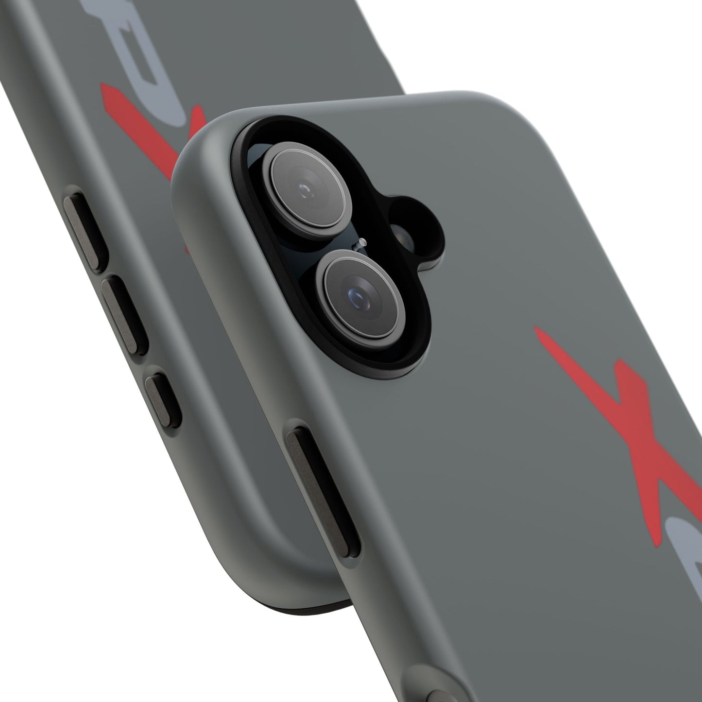 RXPX Tough Phone Case Protective Cover - iPhone Samsung Google Pixel - Grey