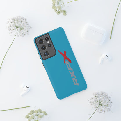 RXPX Tough Phone Case — iPhone Samsung Google Pixel Protective Cover Turquoise