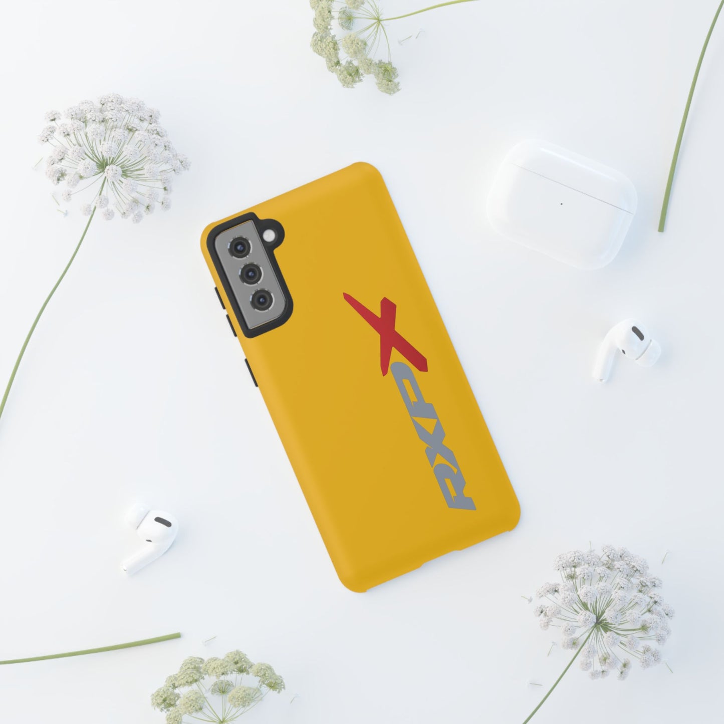 RXPX Tough Phone Case —  iPhone Samsung Google Pixel Protective Cover Millenium Yellow
