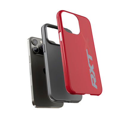 RXTX Tough Phone Case Protective Cover - iPhone Samsung Google Pixel Red