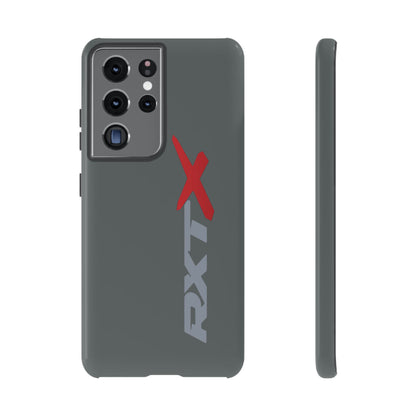 RXTX Tough Phone Case Protective Cover - iPhone Samsung Google Pixel -Dark Grey