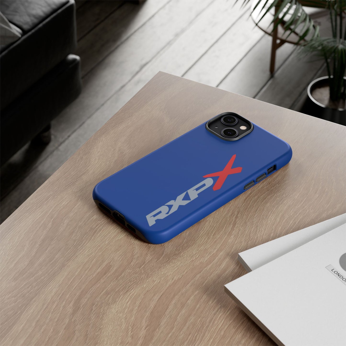 RXPX Tough Phone Case Protective Cover - iPhone Samsung Google Pixel - Dark Blue