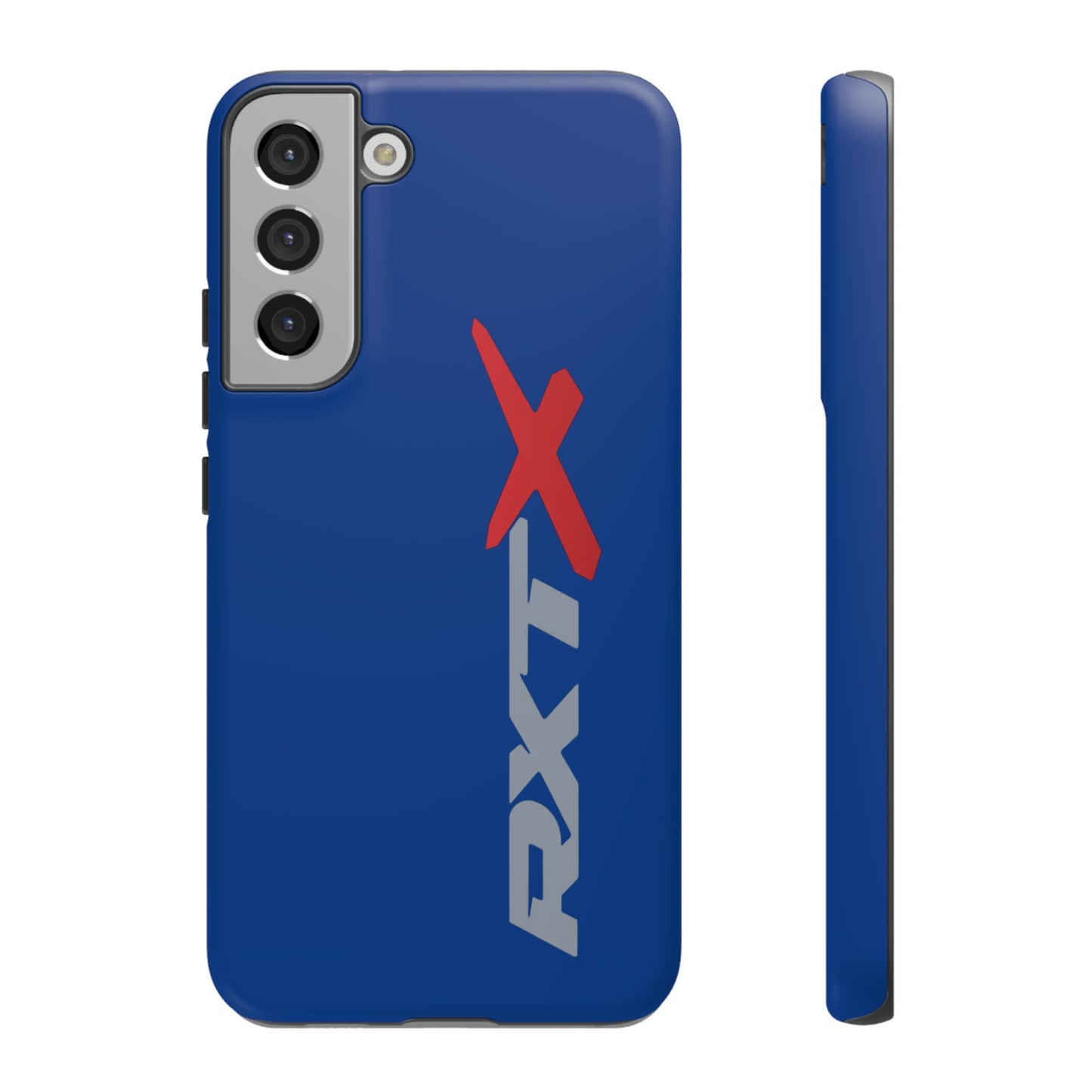 RXTX Tough Phone Case Protective Cover - iPhone Samsung Google Pixel Dark Blue