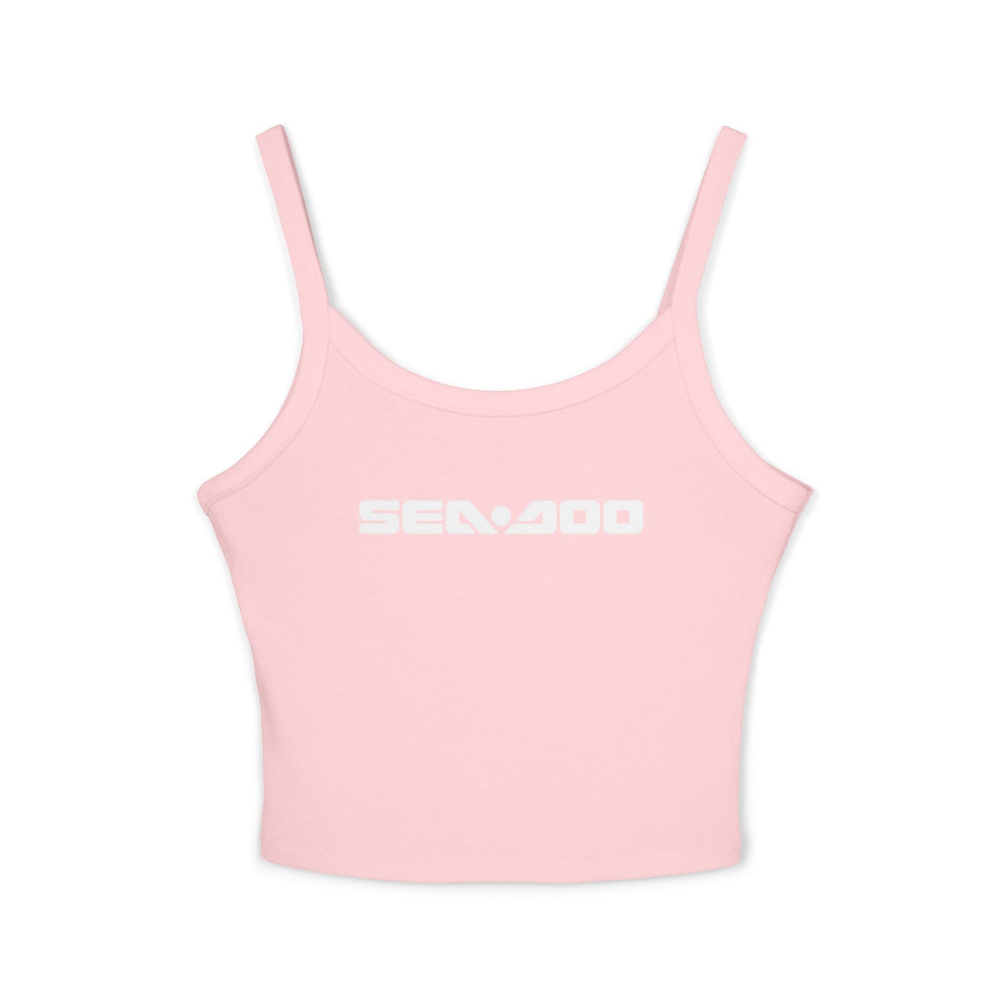Sea-Doo Sexy 2000 Crop Tank Top — Women’s Spaghetti Strap Graphic Tank