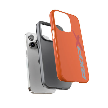 RXPX Tough Phone Case Protective Cover - iPhone Samsung Google Pixel - Orange