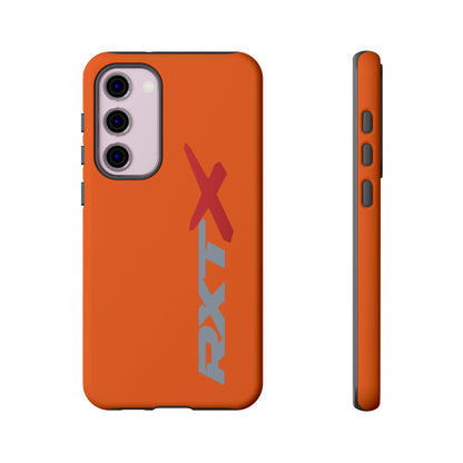 RXTX Tough Phone Case Protective Cover - iPhone Samsung Google Pixel Orange