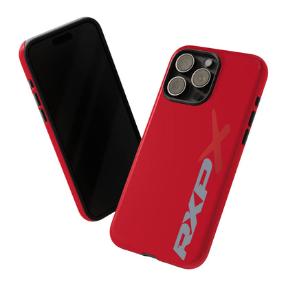 RXPX Tough Phone Case Protective Cover - iPhone Samsung Google Pixel - Red
