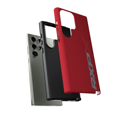 RXPX Tough Phone Case Protective Cover - iPhone Samsung Google Pixel - Red