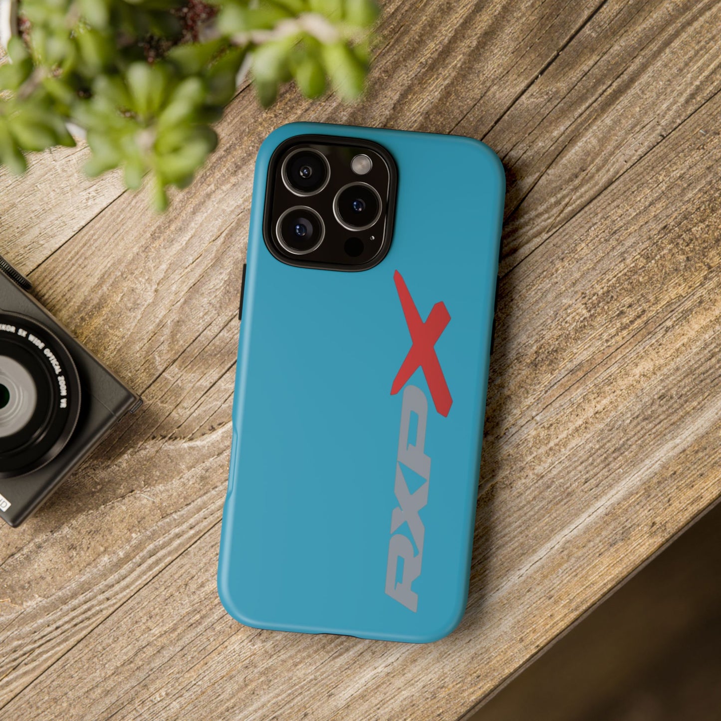 RXPX Tough Phone Case — iPhone Samsung Google Pixel Protective Cover Turquoise
