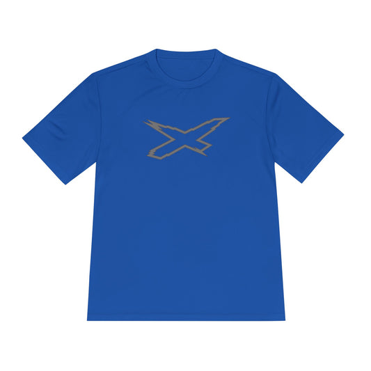 X-Team Performance Dri Fit Tee — Moisture‑Wicking Athletic Shirt Steel Plate