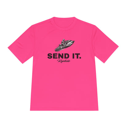 Riptide Send It Performance Dri Fit Tee — Moisture‑Wicking Athletic Shirt