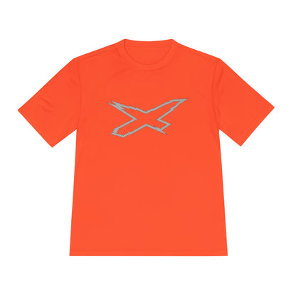 Riptide X-Team Performance Dri Fit Tee — Moisture‑Wicking Athletic Shirt Steel Plate