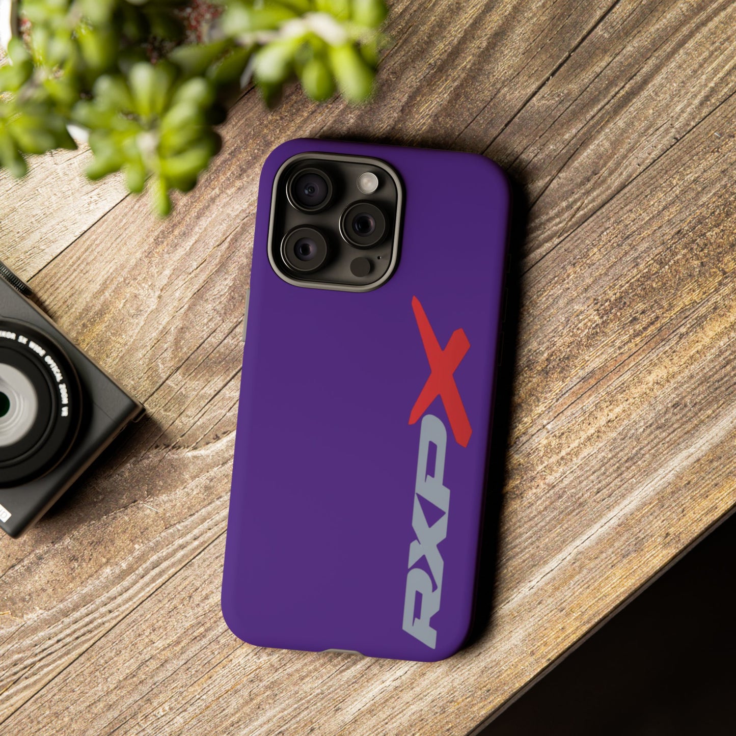 RXPX Tough Phone Case Protective Cover - iPhone Samsung Google Pixel - Purple