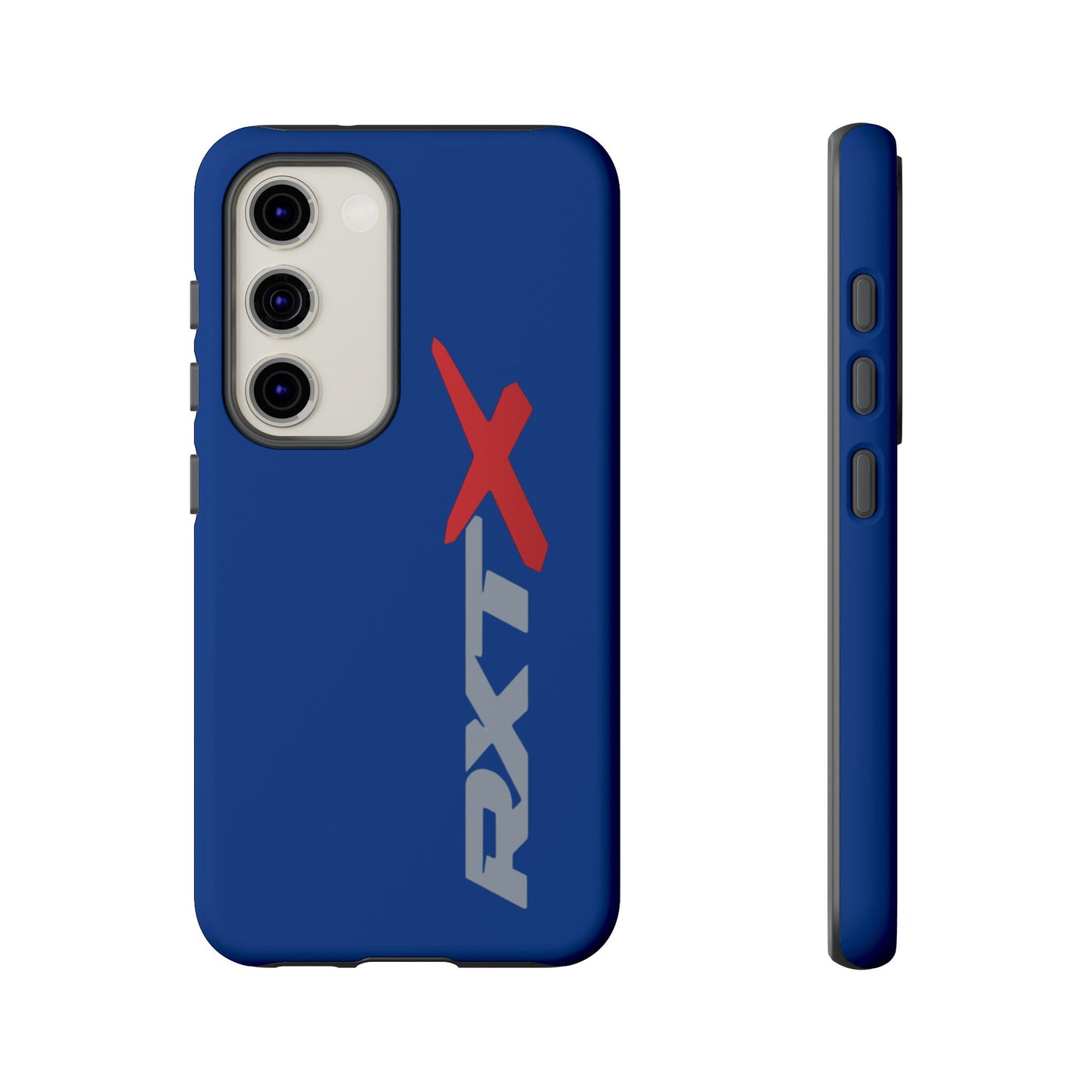 RXTX Tough Phone Case Protective Cover - iPhone Samsung Google Pixel Dark Blue