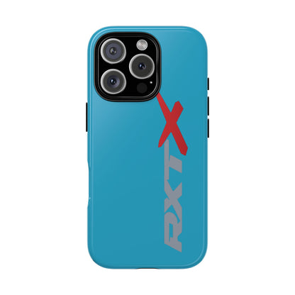 RXTX Tough Phone Case Protective Cover - iPhone Samsung Google Pixel Turquoise