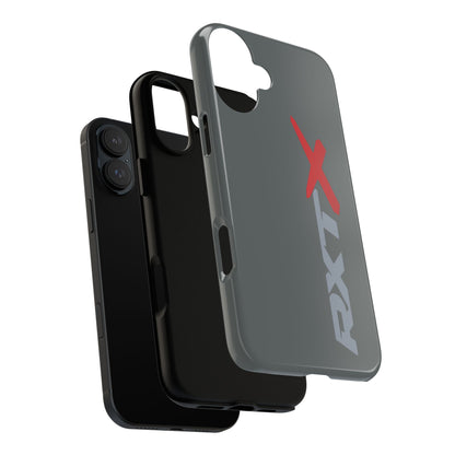 RXTX Tough Phone Case Protective Cover - iPhone Samsung Google Pixel -Dark Grey