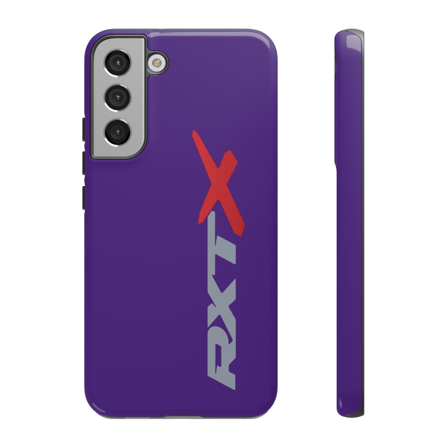 RXTX Tough Phone Case Protective Cover - iPhone Samsung Google Pixel Purple