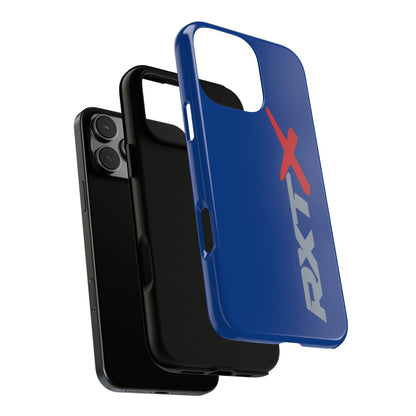 RXTX Tough Phone Case Protective Cover - iPhone Samsung Google Pixel Dark Blue